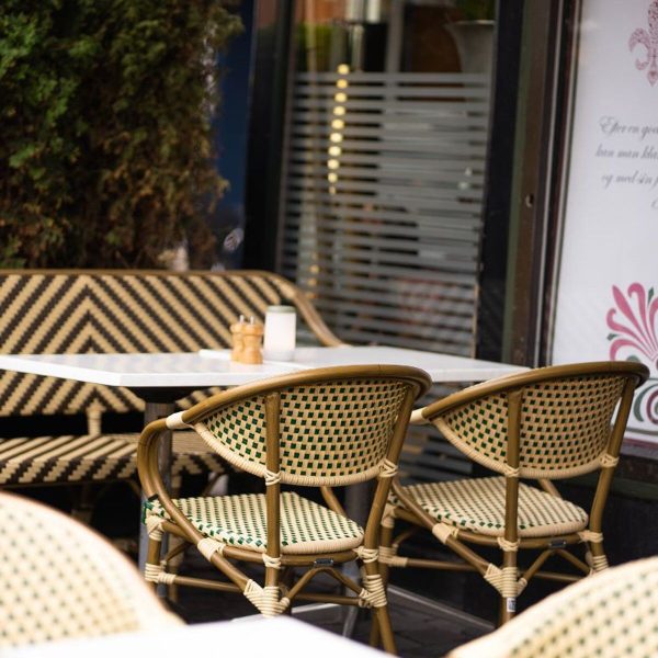 Paris - Caféstol med armstöd - Wicker - Bild 14