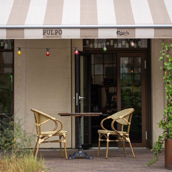 Paris - Caféstol med armstöd - Wicker - Bild 16