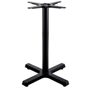 Pisa 4 underrede svart med FLAT justerbara fötter