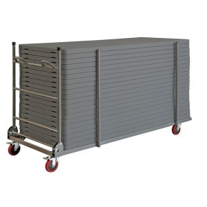 Zown plastbord XL bordsvagn 18-24 st