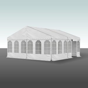 Partytält Komplett 6 x 12 mtr. VIT