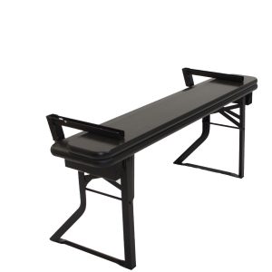 Brau balkongbänk 27x120 cm med ryggstöd