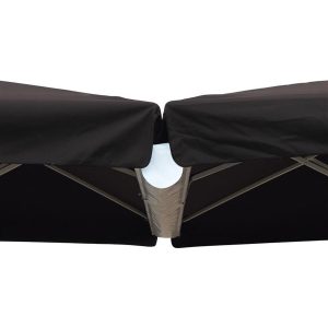 Takränsset för aluminiump parasoll 5x5m