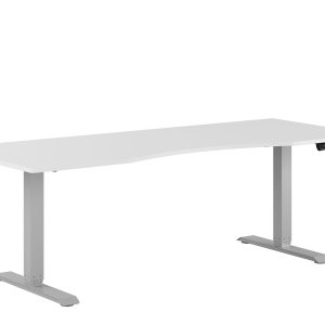 Premium Hæve/Sænkebord m/2 motorer og maveudtag 200x80cm