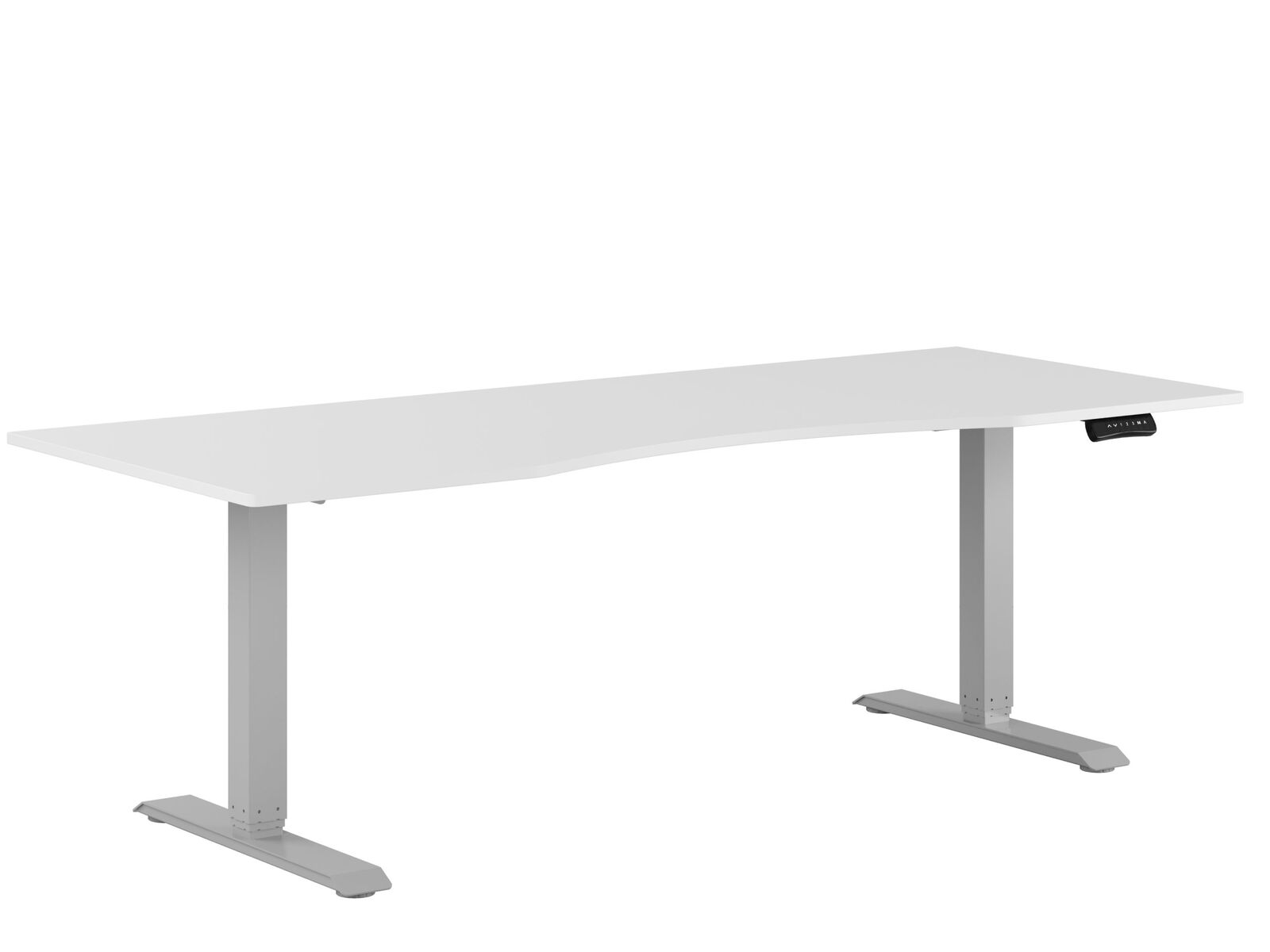 Premium Hæve/Sænkebord m/2 motorer og maveudtag 200x80cm