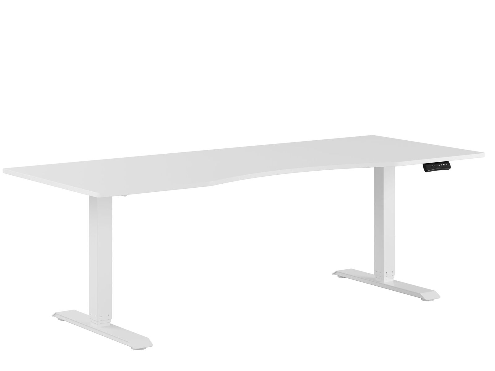 Premium Hæve/Sænkebord m/2 motorer og maveudtag 200x80cm