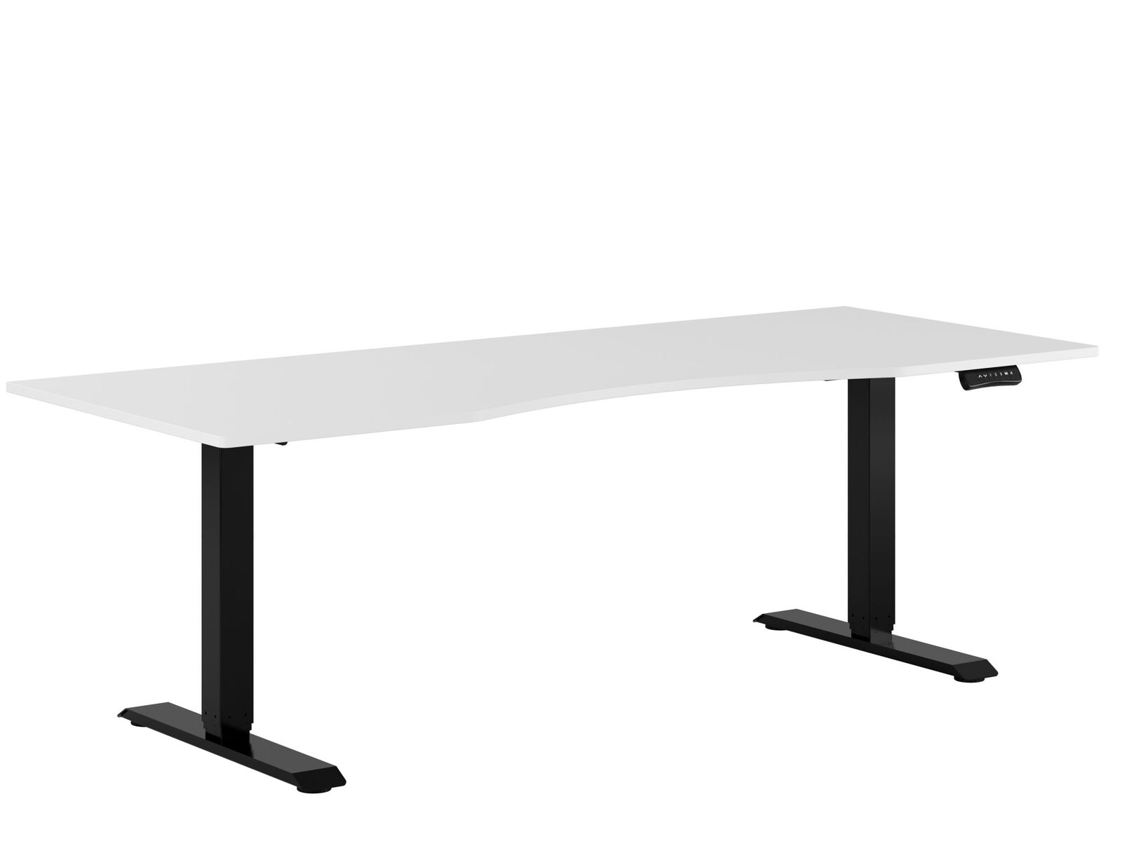 Premium Hæve/Sænkebord m/2 motorer og maveudtag 200x80cm