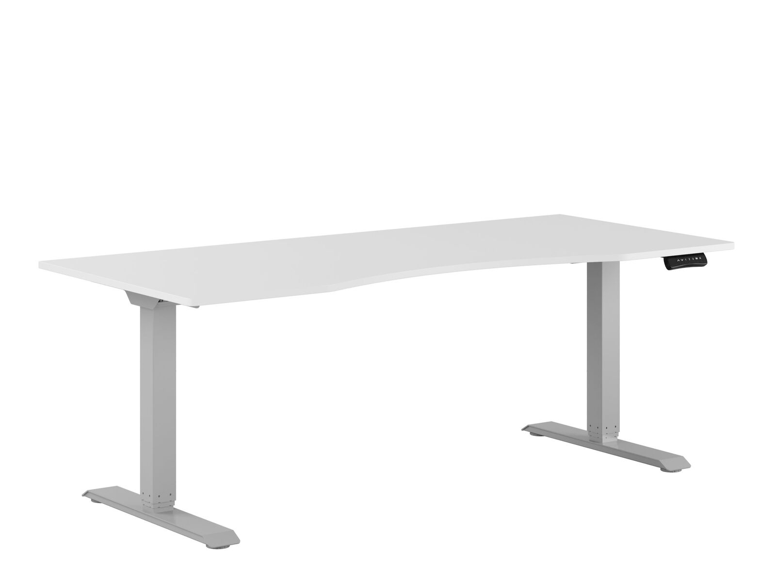 Premium Hæve/Sænkebord m/2 motorer og maveudtag 180x80cm