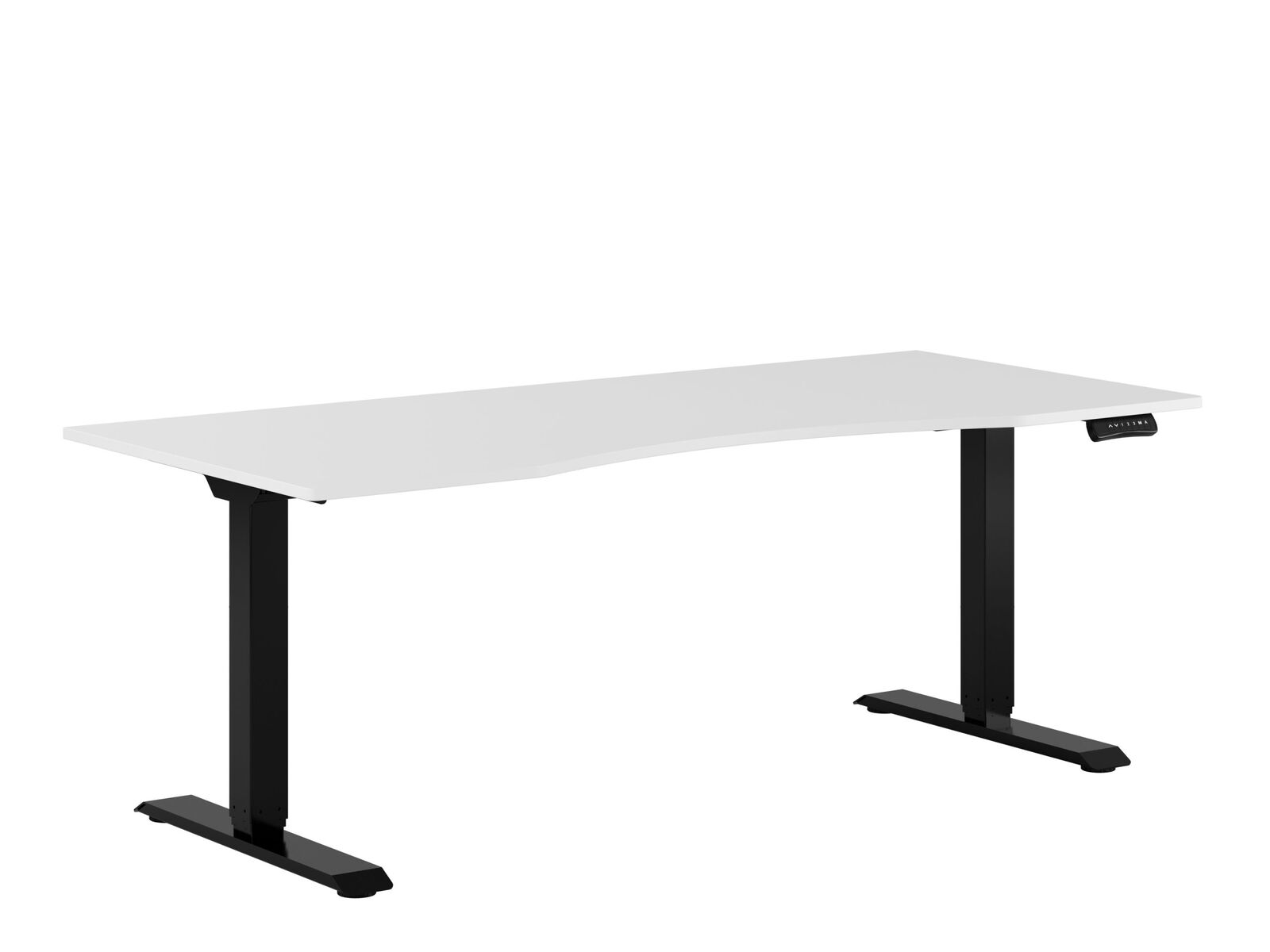 Premium Hæve/Sænkebord m/2 motorer og maveudtag 180x80cm