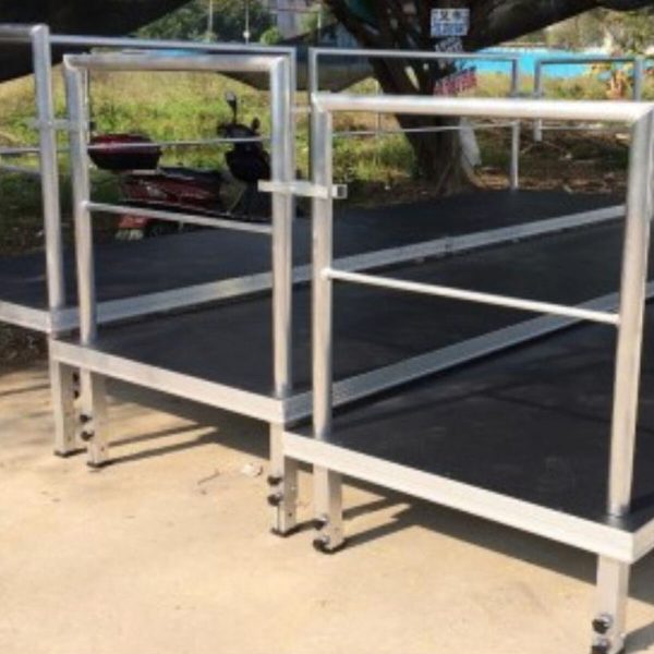 Räcke för Z-Stage Stage modul 1x2m - Bild 6