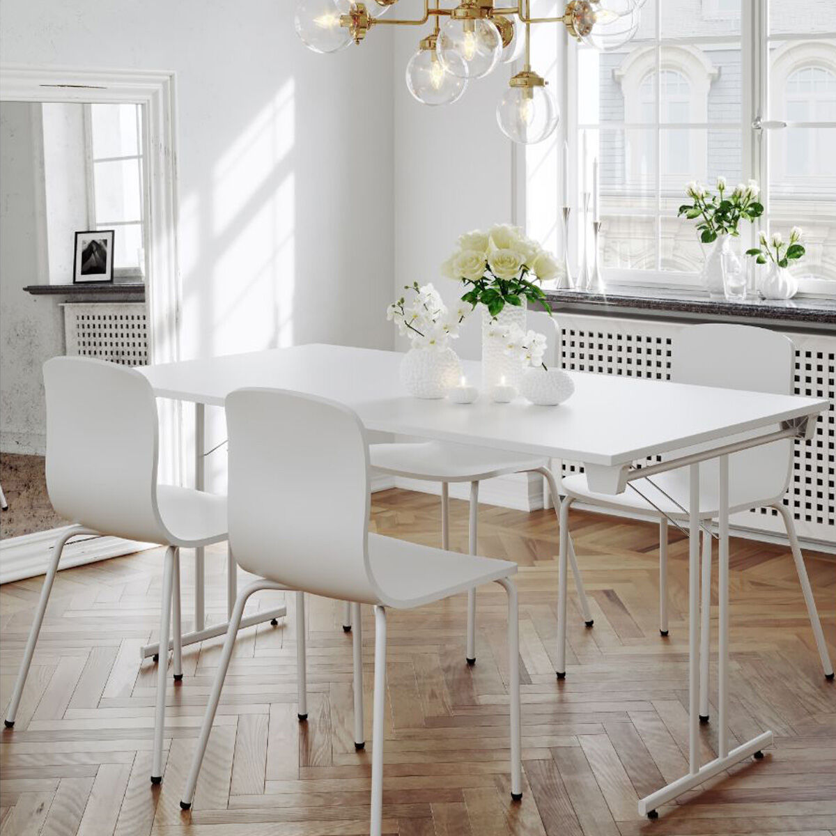 Dinner Style - 140x80cm - Hopfällbart bord