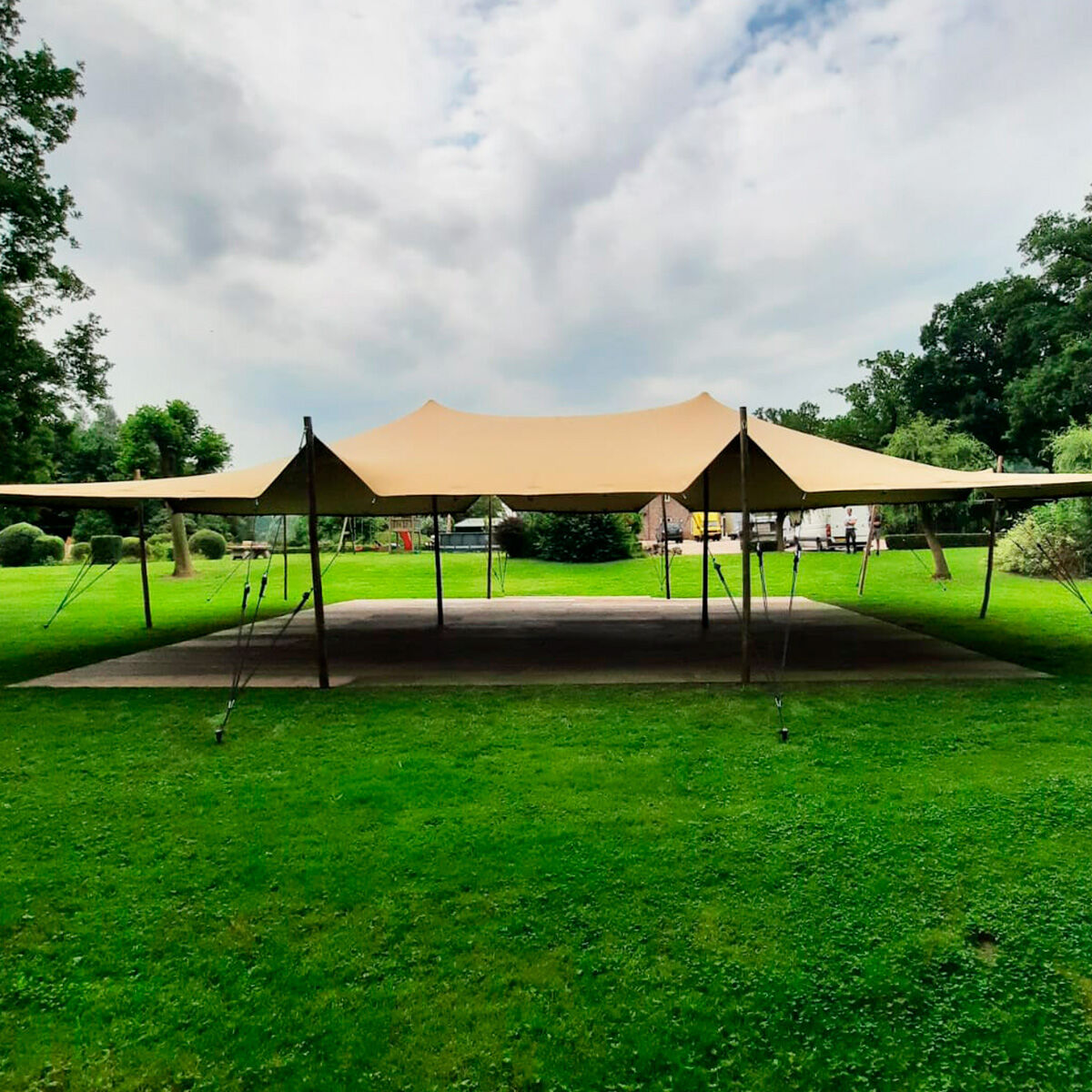 Stretch Tent - 7,5x12m Canopy - Komplett