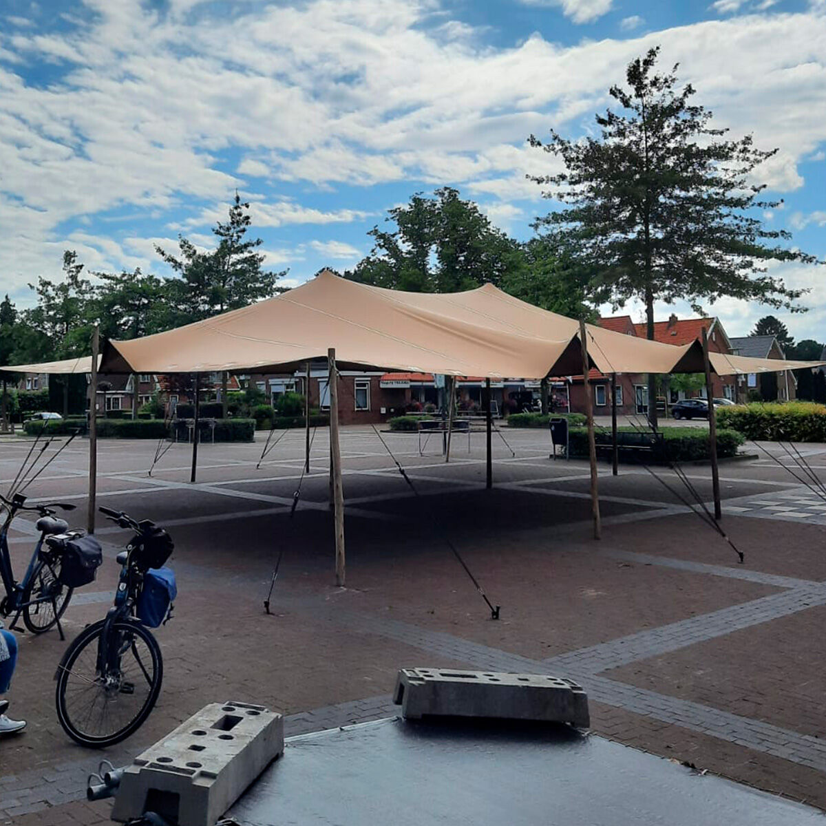 Stretch Tent - 6x12m Canopy - Komplett