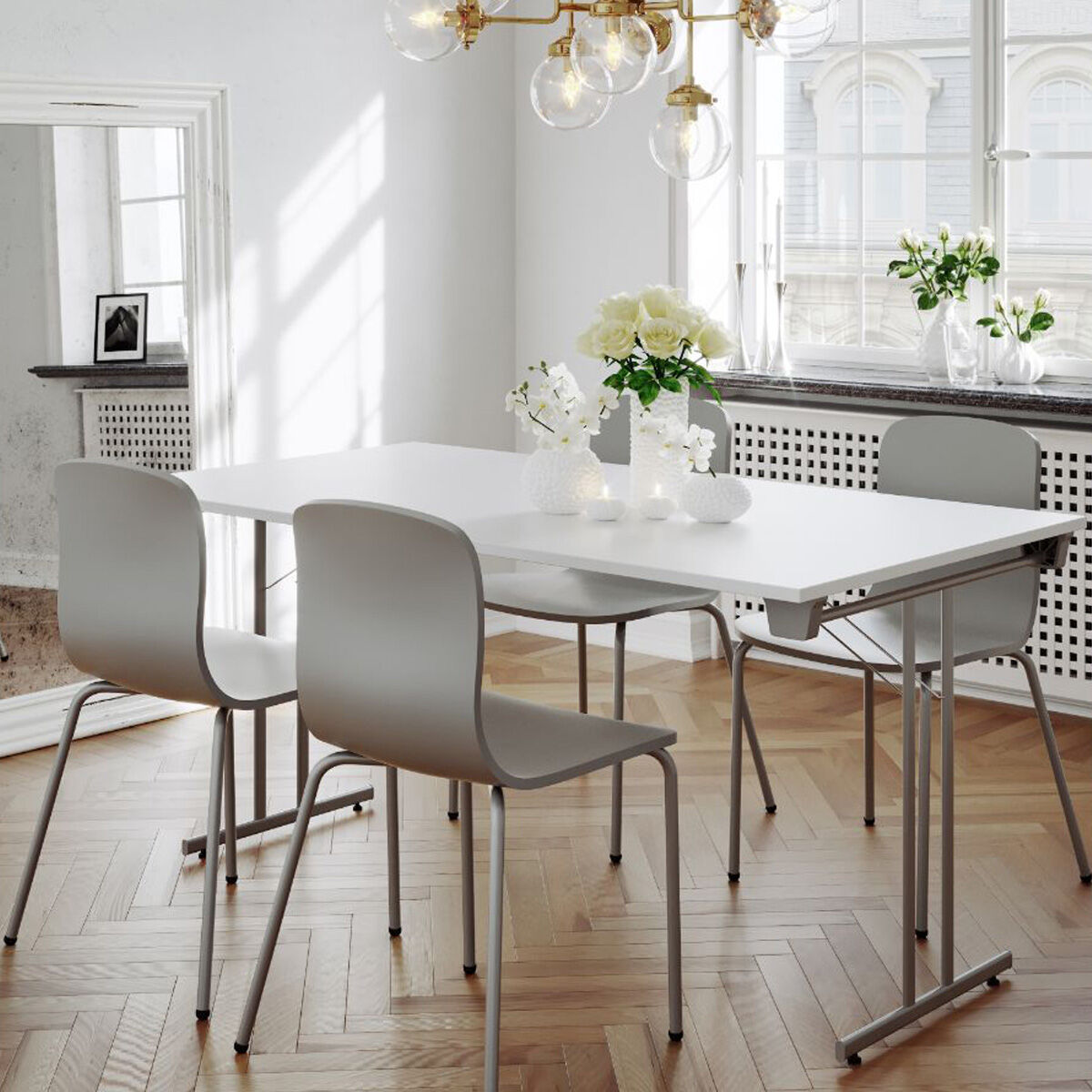 Dinner Style - 140x60cm - Hopfällbart bord