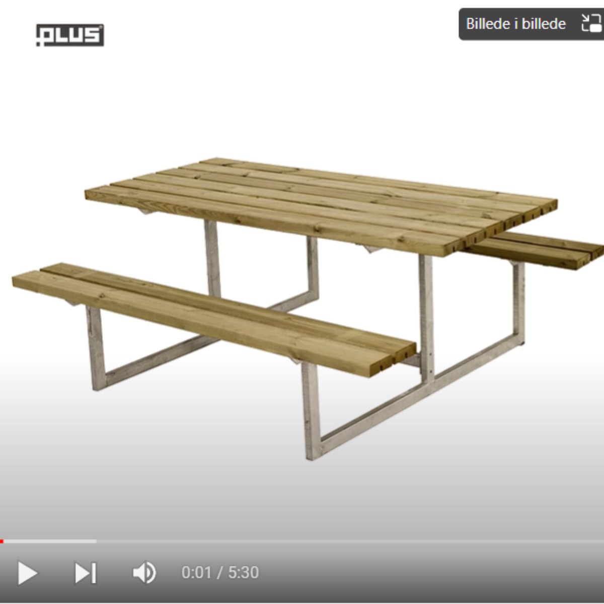 Basic bord/bänk set