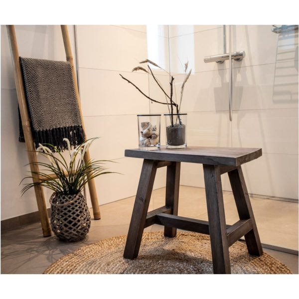 Teakbänk i återvunnen teak - Bild 3