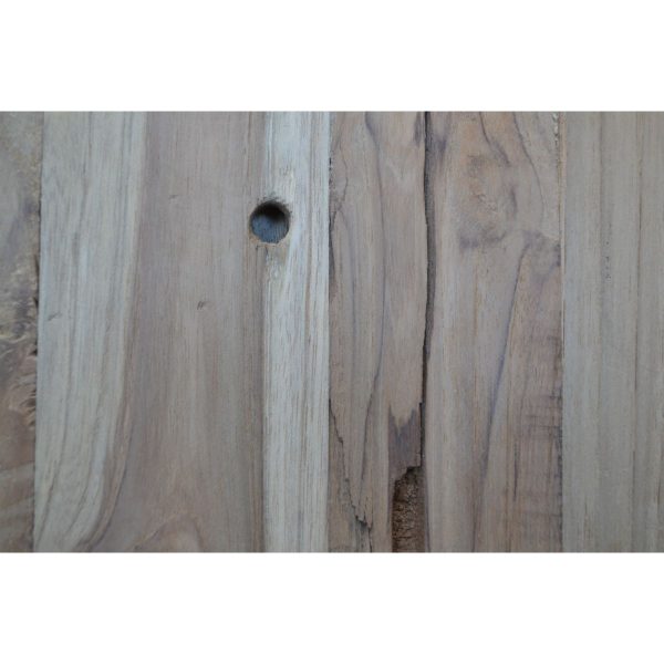 Teakbänk i återvunnen teak - Bild 5