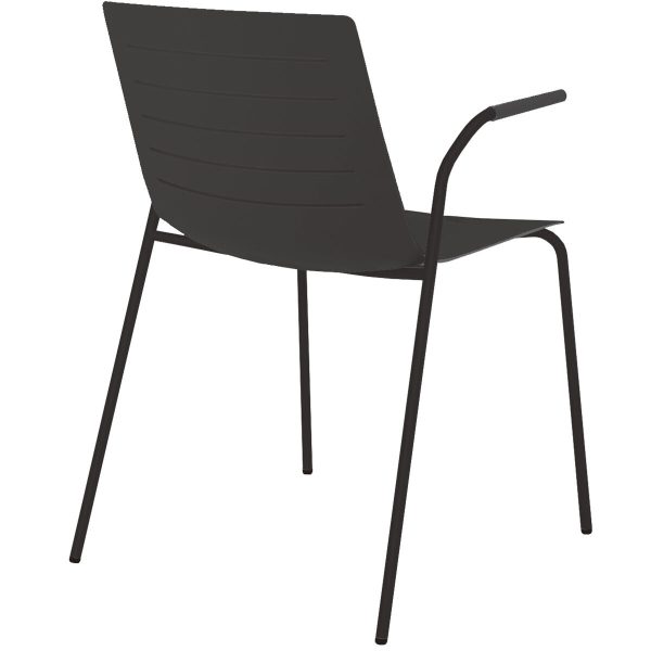 SKIN stol med ben + armstöd - Bild 2