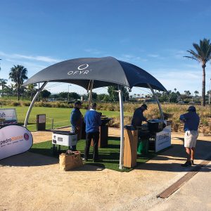 LOUNGER M - komplet med tagdug, Fullprint