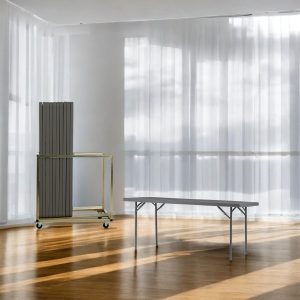 21 Zown XL180 fällbord inkl. bordsvagn