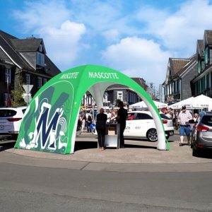 Lukket side til Air Cover 3x3m