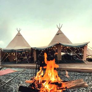 Samlestykke Teepee 10,5x10,5m Canvas
