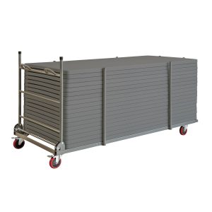 Zown plastbord XXL bordsvagn