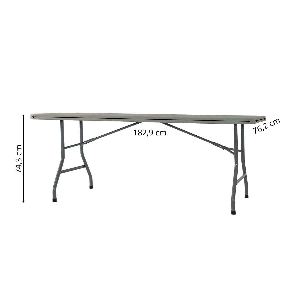 Maxchief XL180 hopfällbart bord