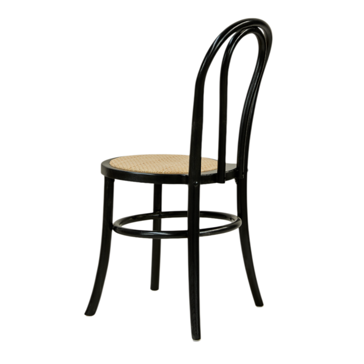 Wienerstol med flet sæde