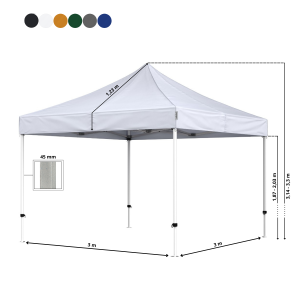 HopSnabbtält Komplett 3x3m Economy