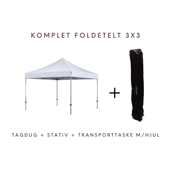 Snabbtält Komplett 3x3m HEXA Heavy Duty - Bild 2