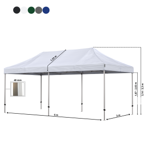 Snabbtält Komplett 3x6m Premium Plus