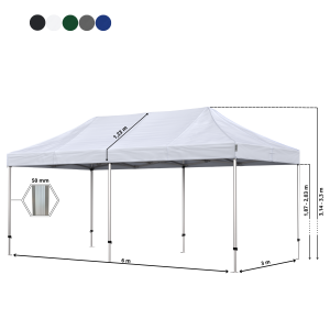 Snabbtält Komplett 3x6m HEXA Heavy Duty