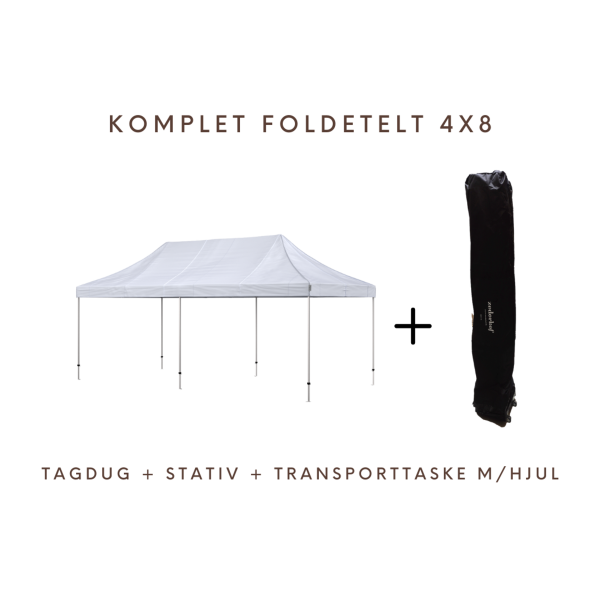Snabbtält Komplett 4x8m Premium Plus - Bild 2