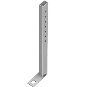 Specialfot för gavelpelare