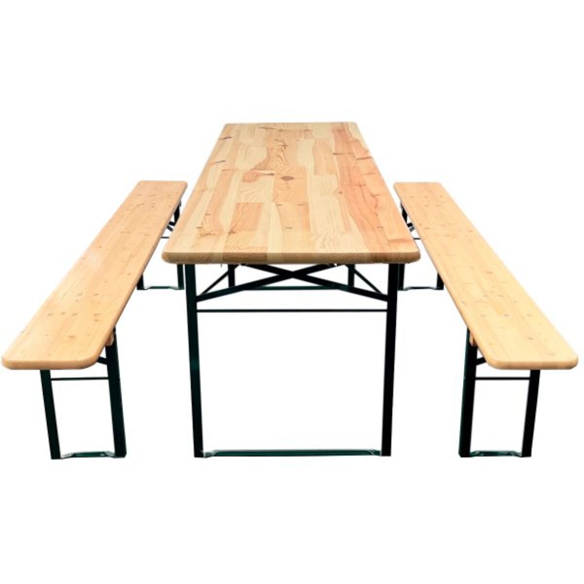 Standard bord-/bänksätt 220x67cm Naturfärgad