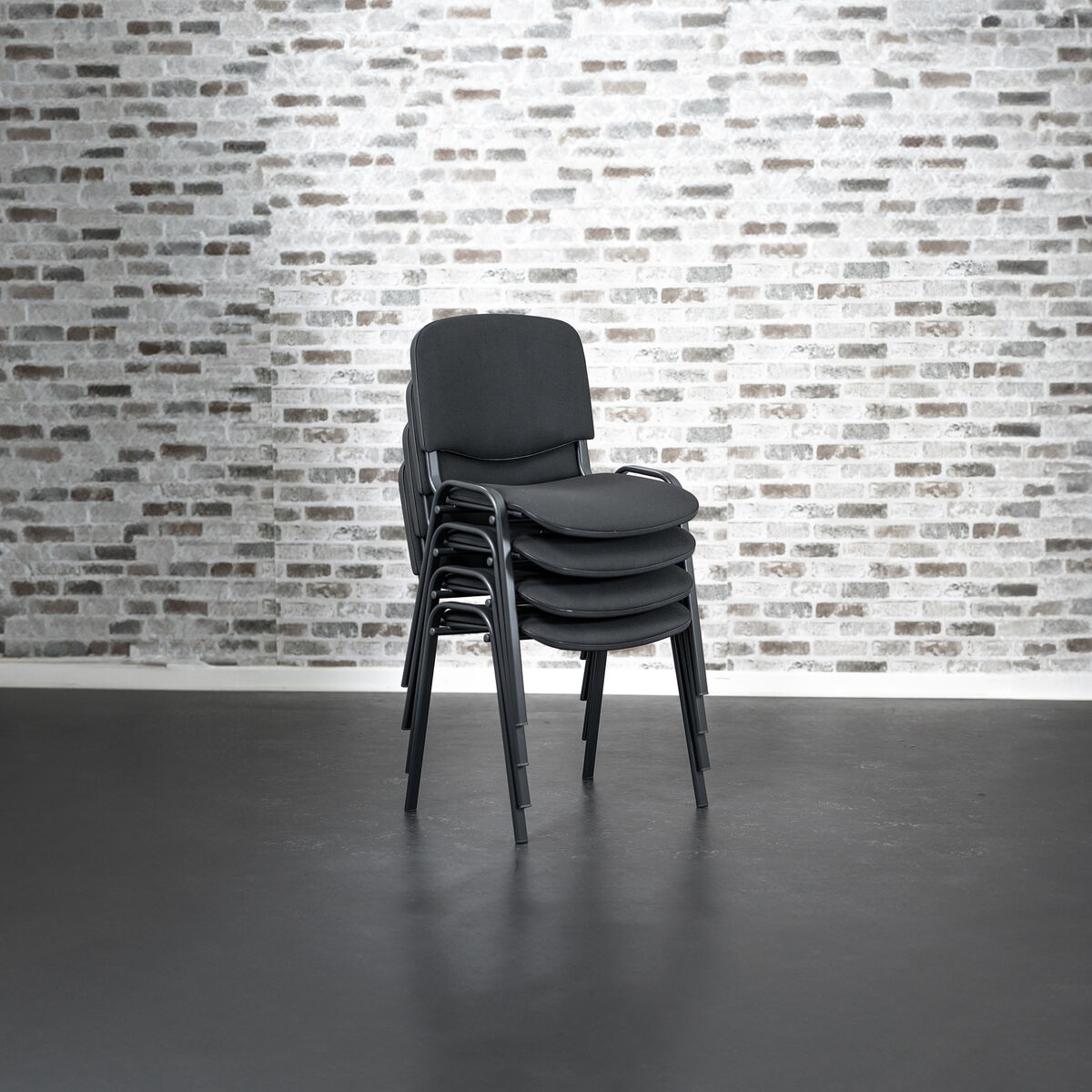 Konferensstol Economy upholstery, 4-pack