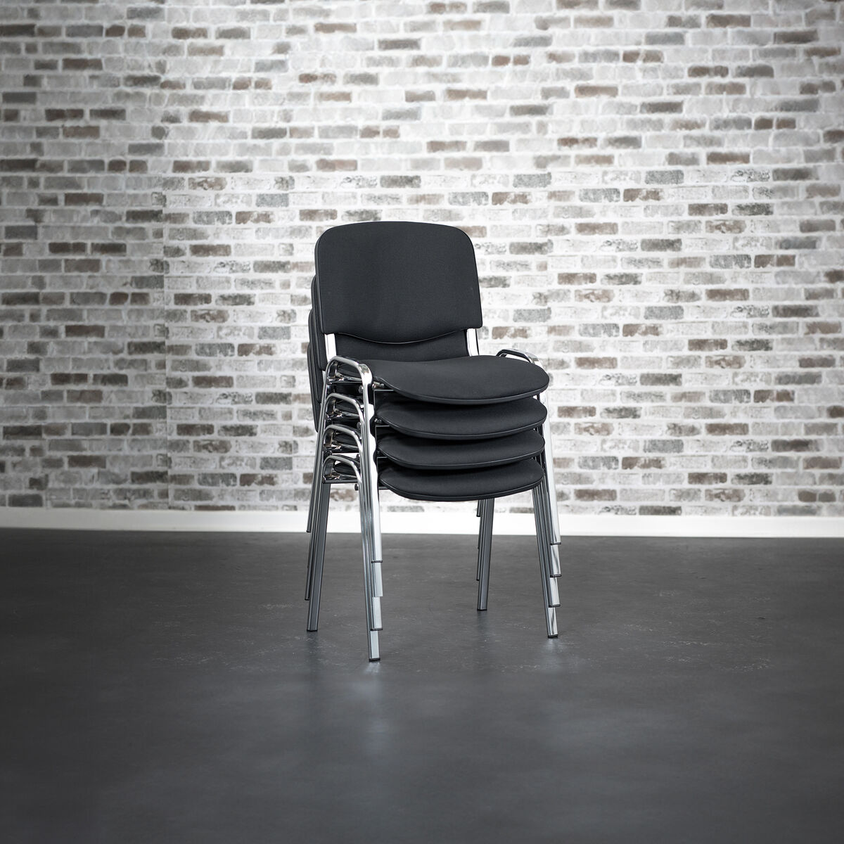 Konferensstol Economy upholstery, 4-pack