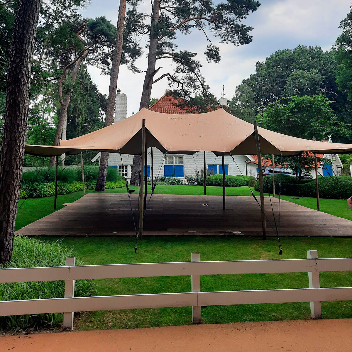 Stretch Tent - 6x12m Canopy - Komplett
