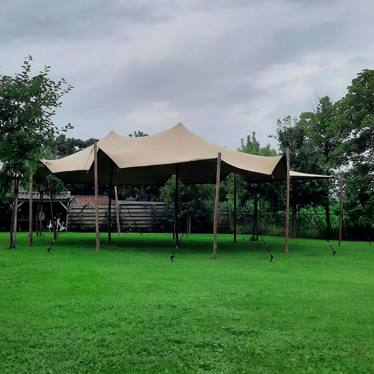 Stretch Tent - 6x6m Canopy - Komplett