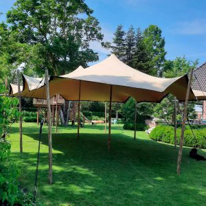 Stretch Tent - 4,5x6m duk - Komplett