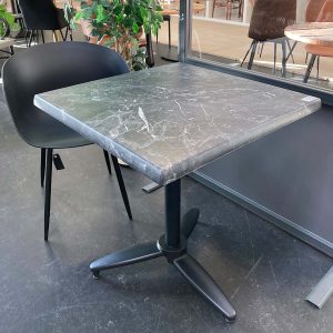 WERZALIT - Marble Marquina bordsskiva fyrkant