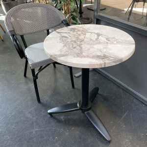 WERZALIT - Marble Almeria bordsskiva rund