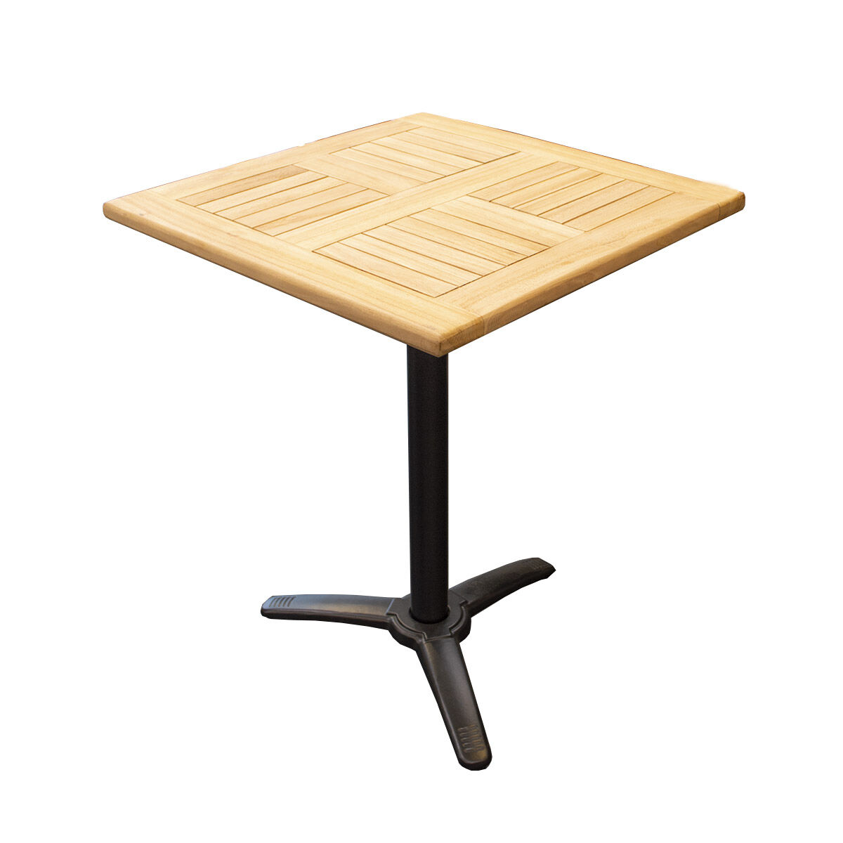 TEAK bordsskiva fyrkant