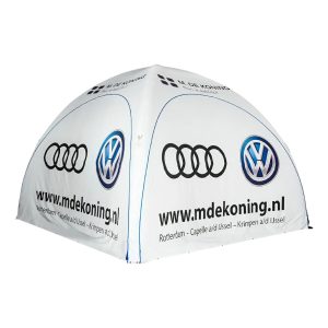 Stängd sida för Air Cover 5x5m, Fullprint, enkeltsida