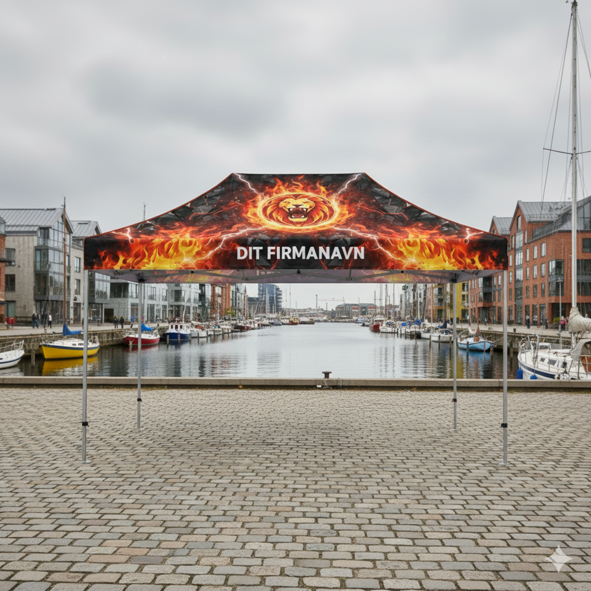 Fälltält Komplett 3x4,5m Premium