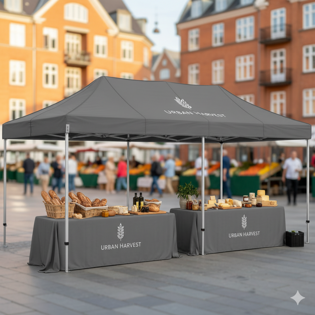 Faltält Komplett 3x6m Premium Plus