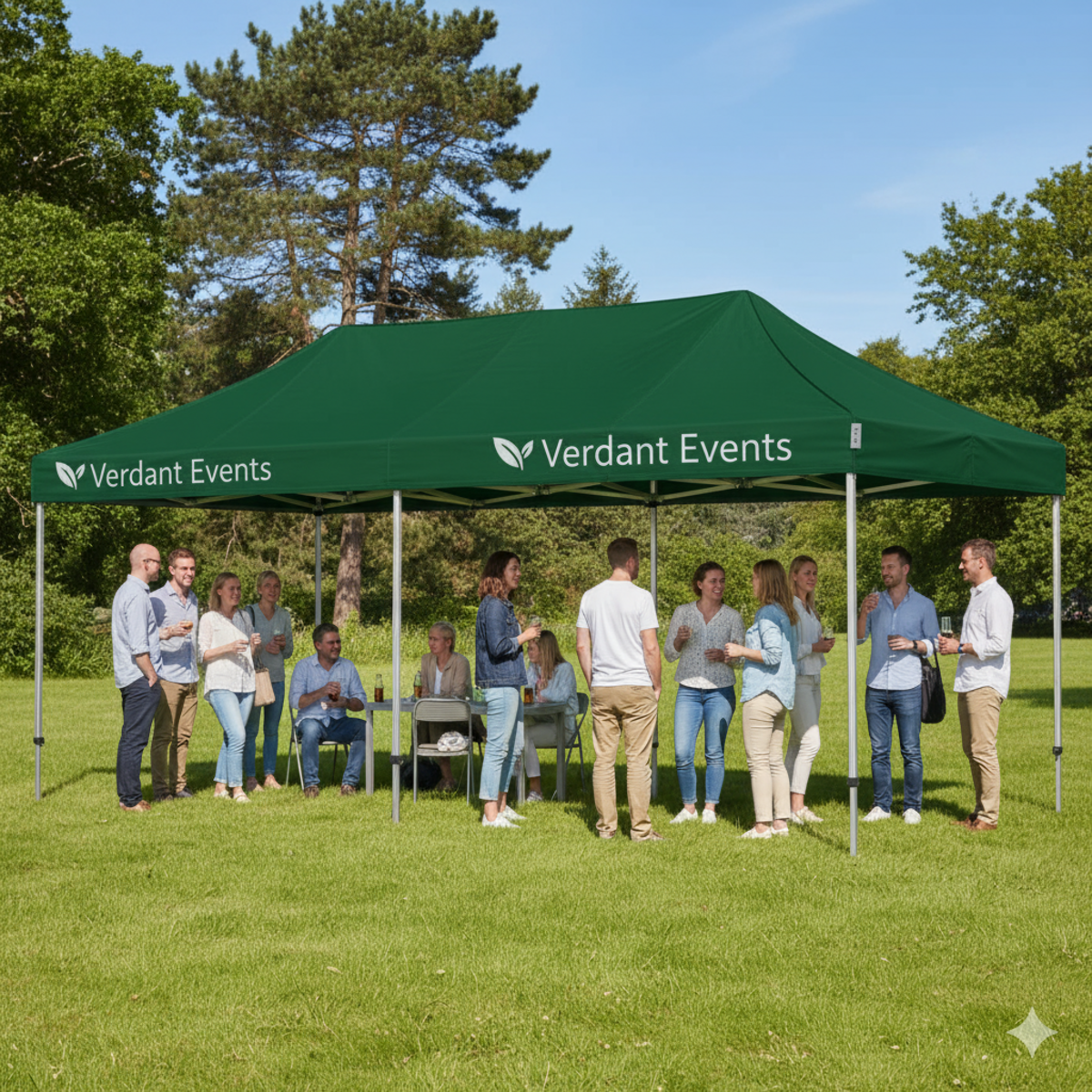 Faltält Komplett 3x6m Premium Plus