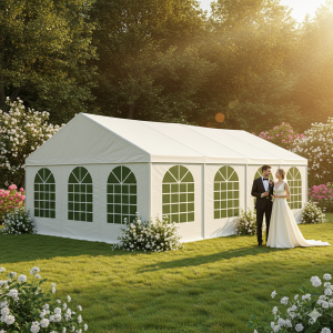 Utvidningsfack SEMI-PRO 6x2m inkl. sidor och Canopy
