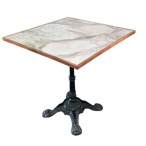 WERZALIT - Marmor Almeria bordsskiva kopparkant